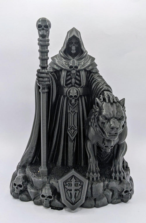 Bone Warden & Hellhound, black finish, front view