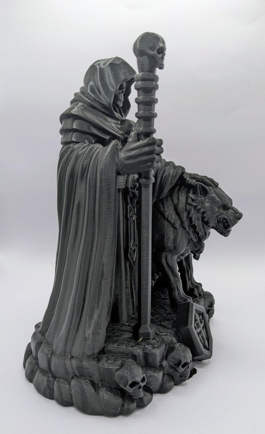 Bone Warden & Hellhound, black finish, right view