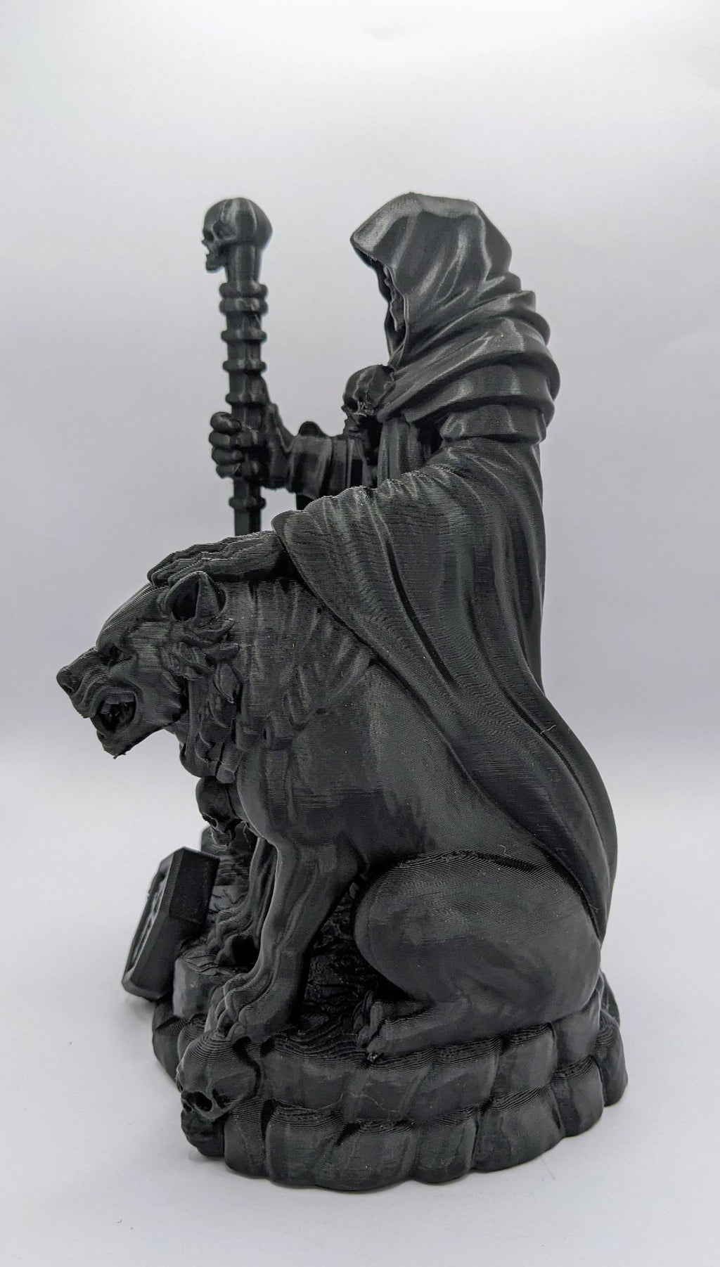 Bone Warden & Hellhound, black finish, left view