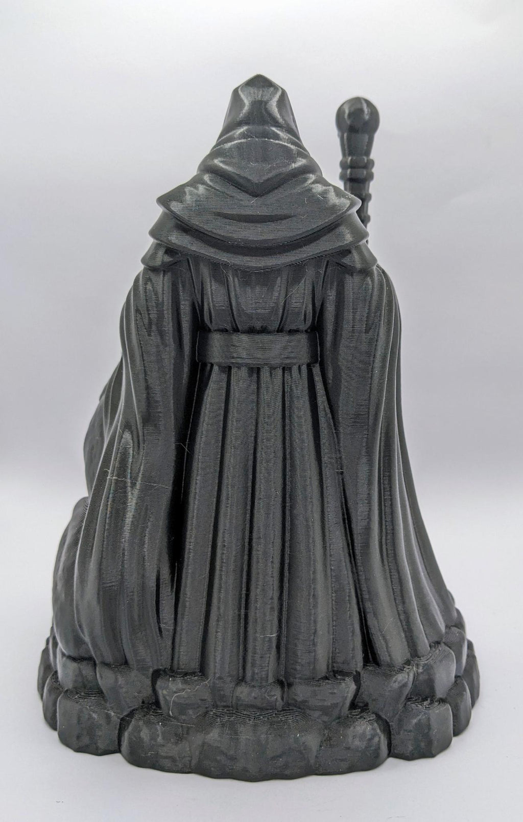 Bone Warden & Hellhound, black finish, back view