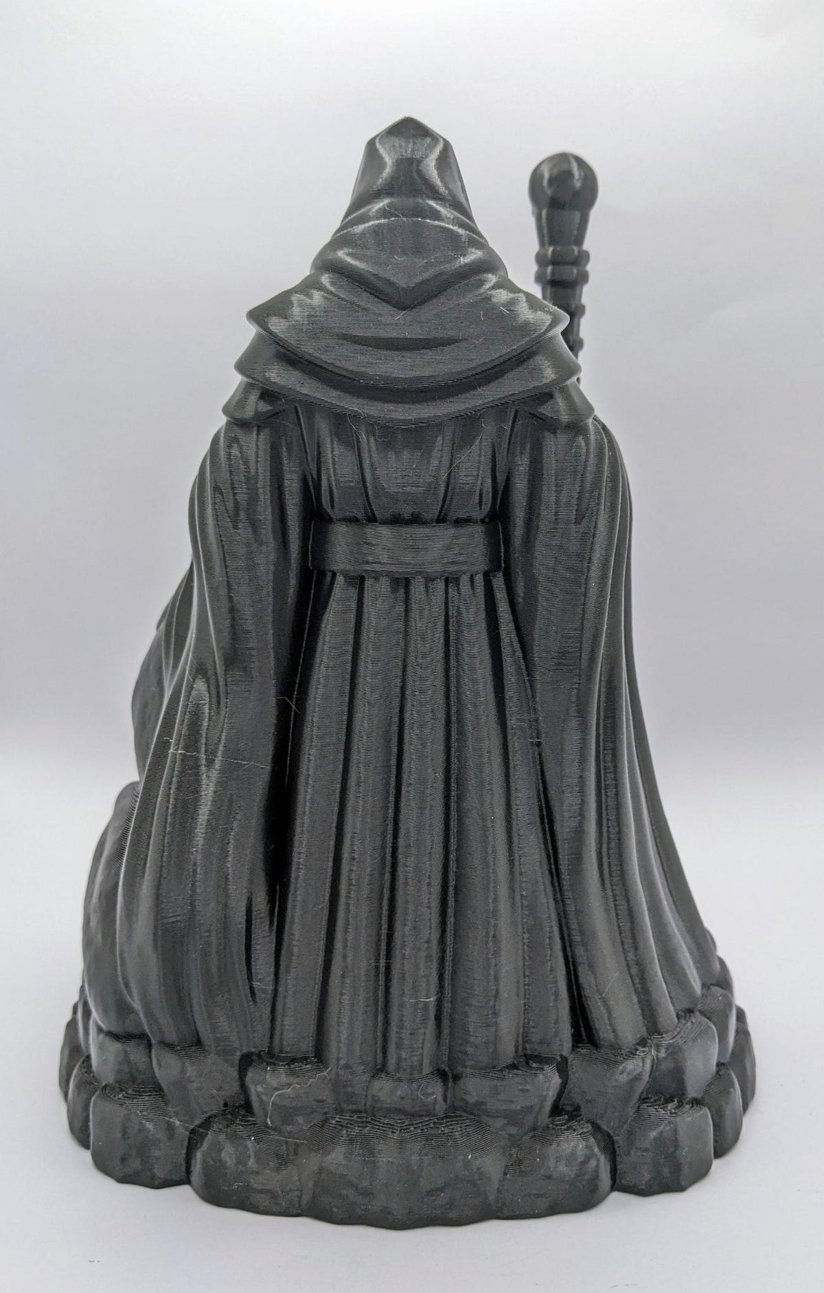 Bone Warden & Hellhound, black finish, back view