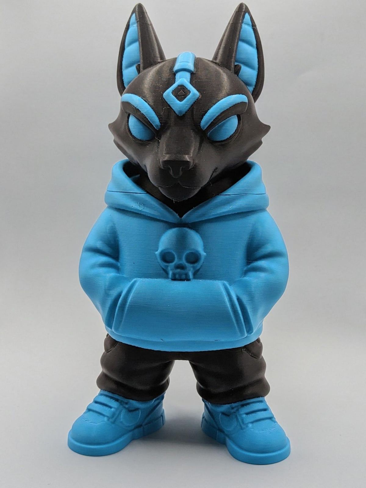 Cyber Anubis – Streetwear Guardian, front view