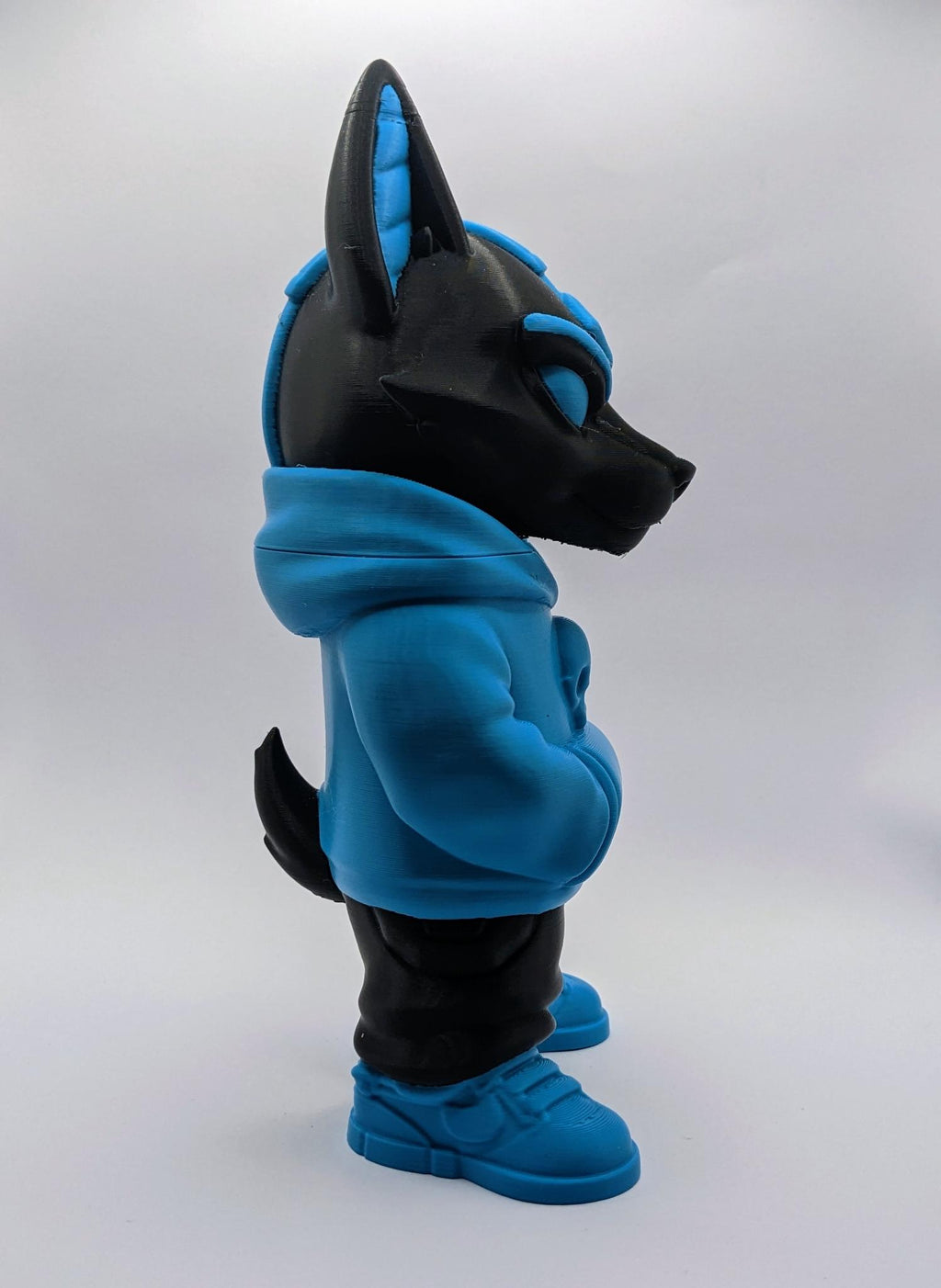 Cyber Anubis – Streetwear Guardian, right view