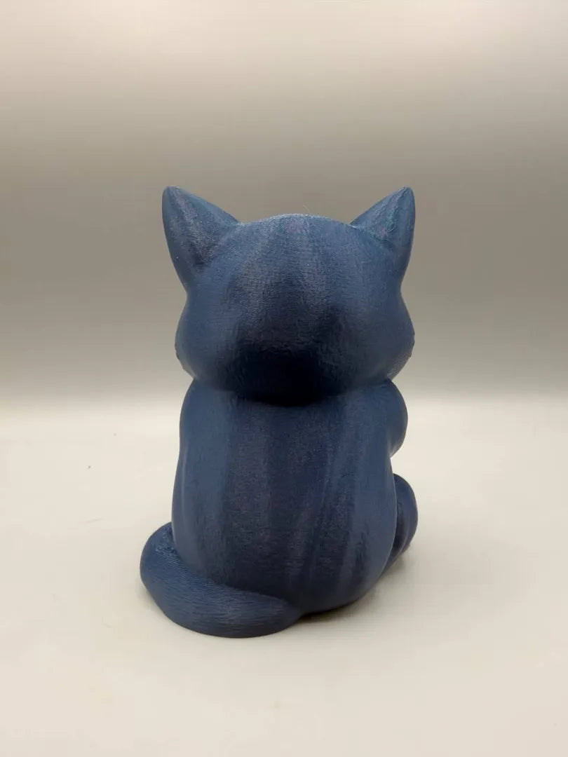 Grumpy Cat sculpture, back view