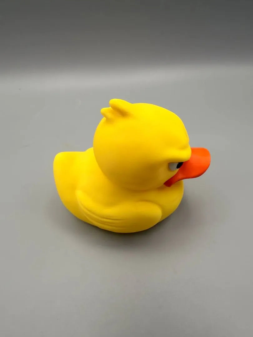 Grumpy Ducky sculpture, back view