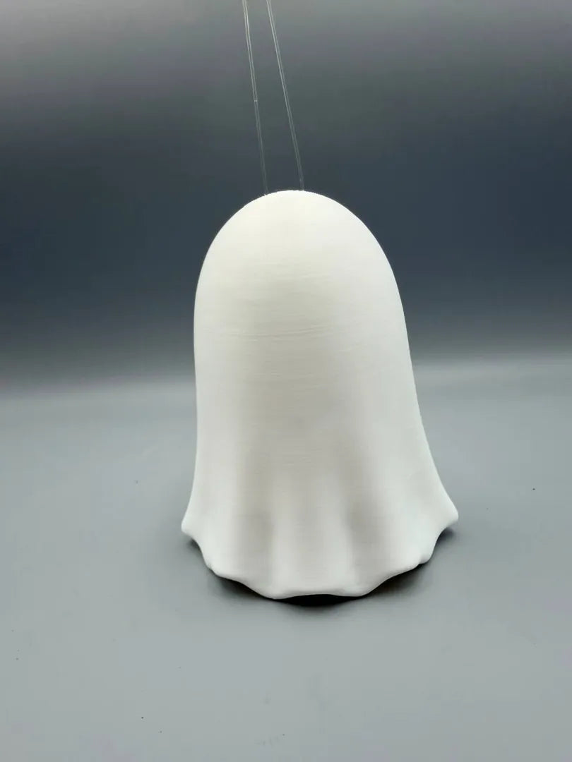 Grumpy Ghost sculpture, back view