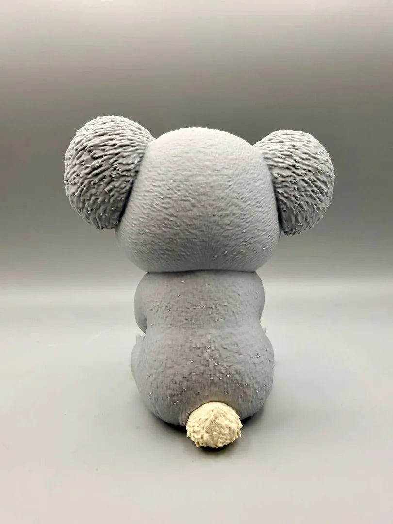 Grumpy Koala sculpture, back view