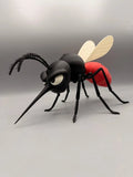 Grumpy Mosquito 3D printed sculpture, side view