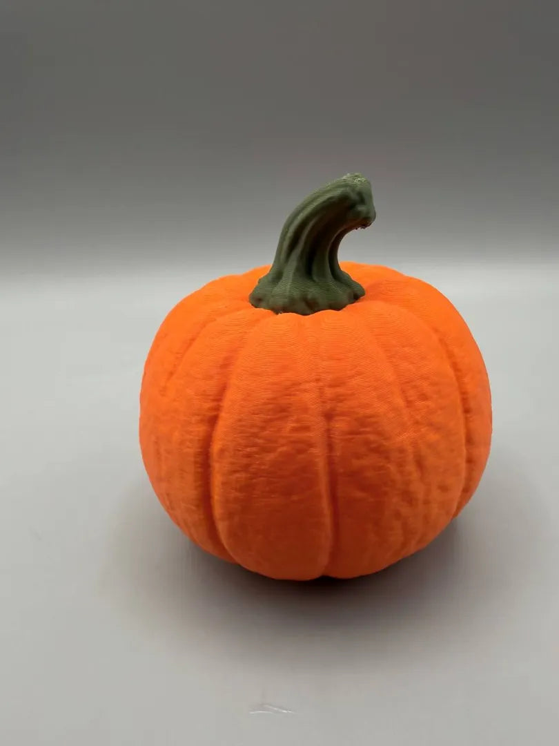 Scared Pumpkin sculpture, back view