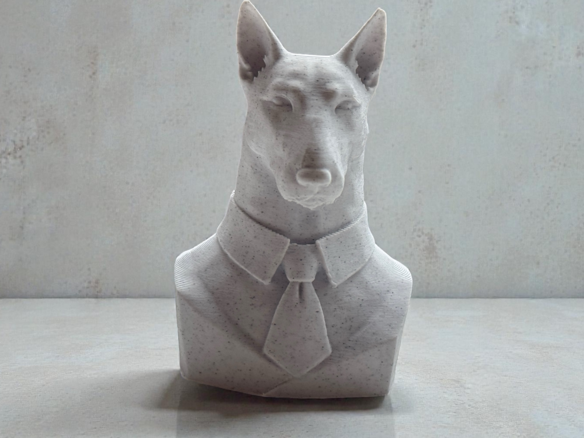 Bull Terrier Executive Bust sculpture