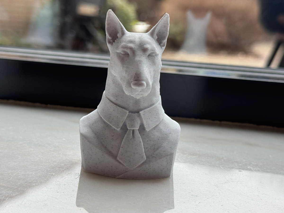 Bull Terrier Executive Bust sculpture