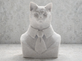 Cat Executive Bust sculpture