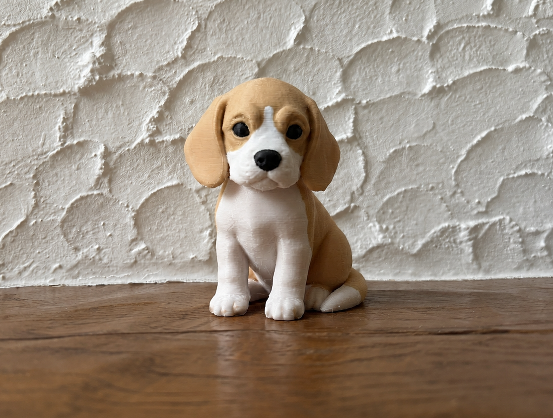Cute Beagle Figurine