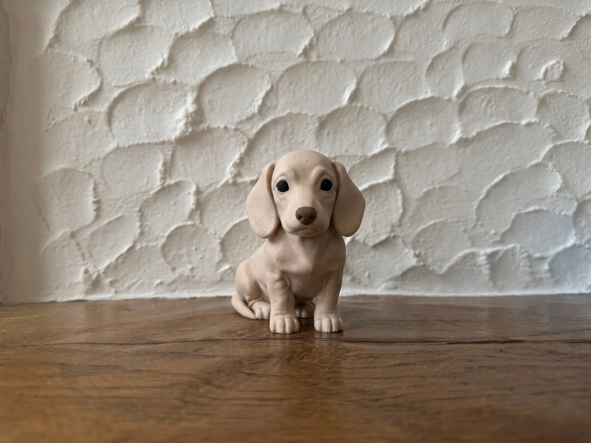 Cute Dachshund Figurine