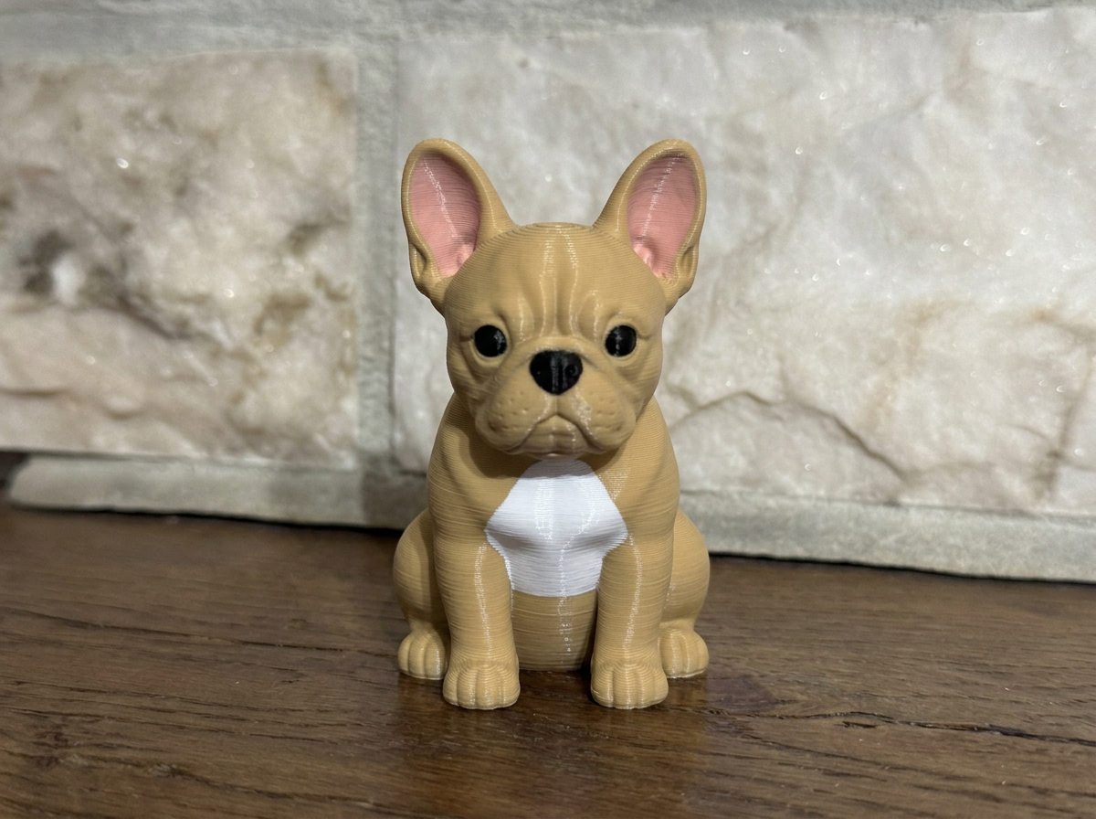 Cute French Bulldog Figurine