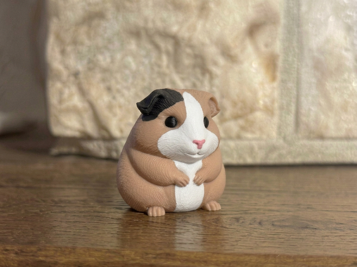 Cute Guinea Pig Figurine