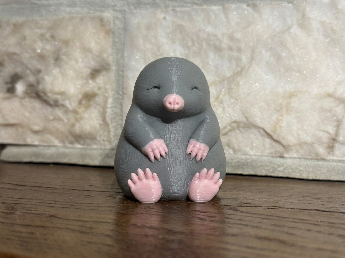 Cute Mole Figurine