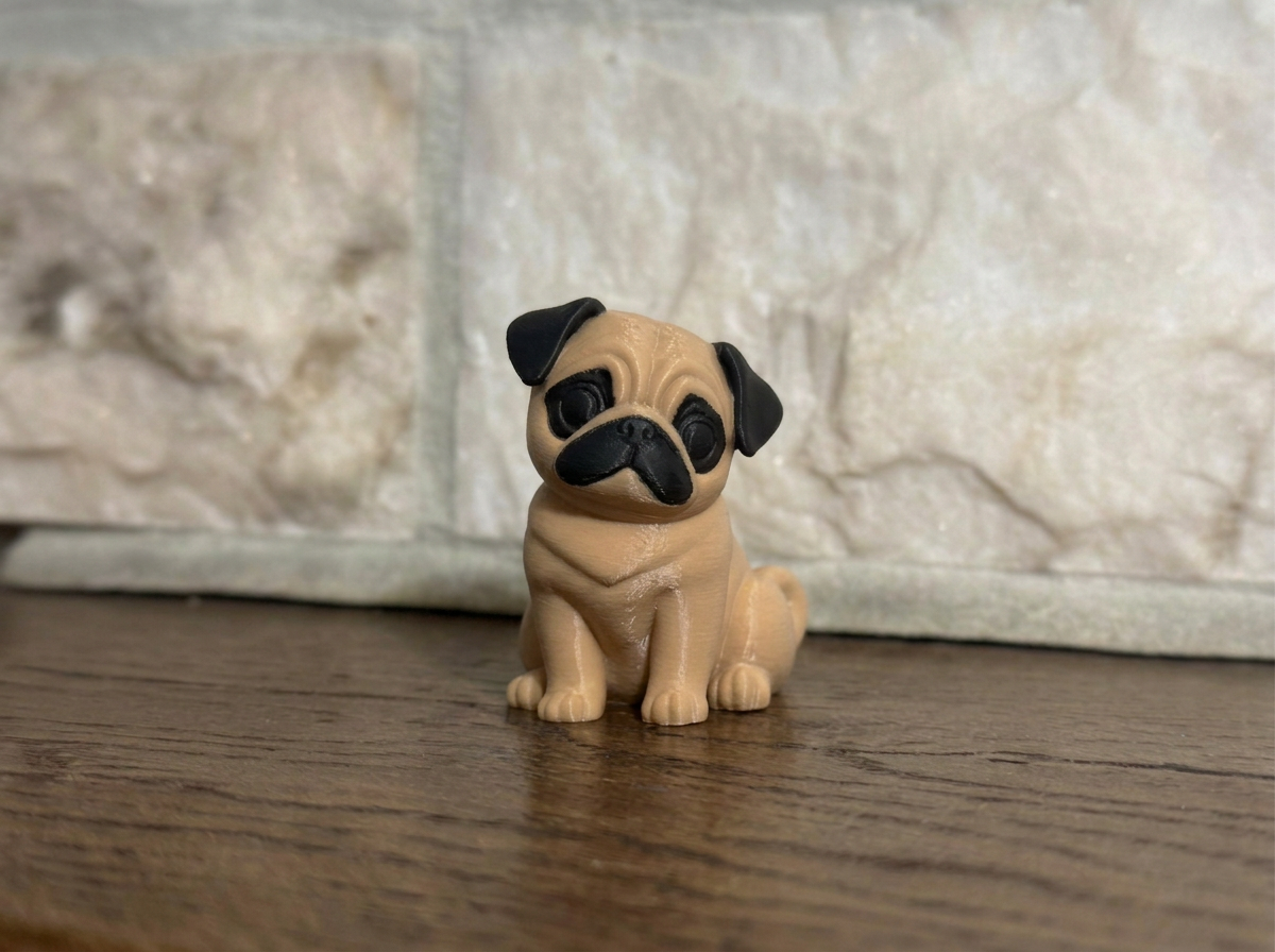 Cute Pug Figurine