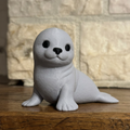 Cute Seal Figurine