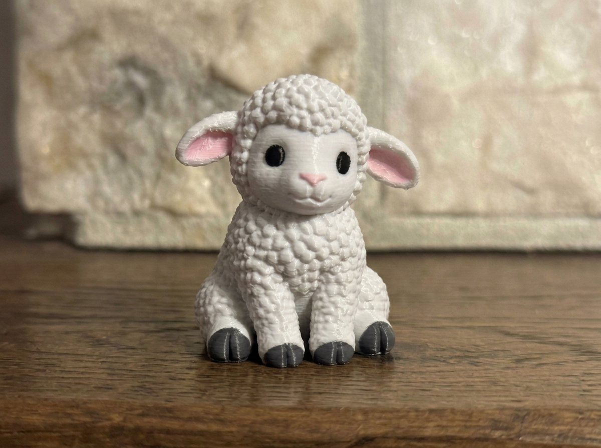 Cute Sheep Figurine