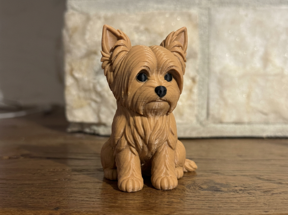 Cute Yorkie Figurine