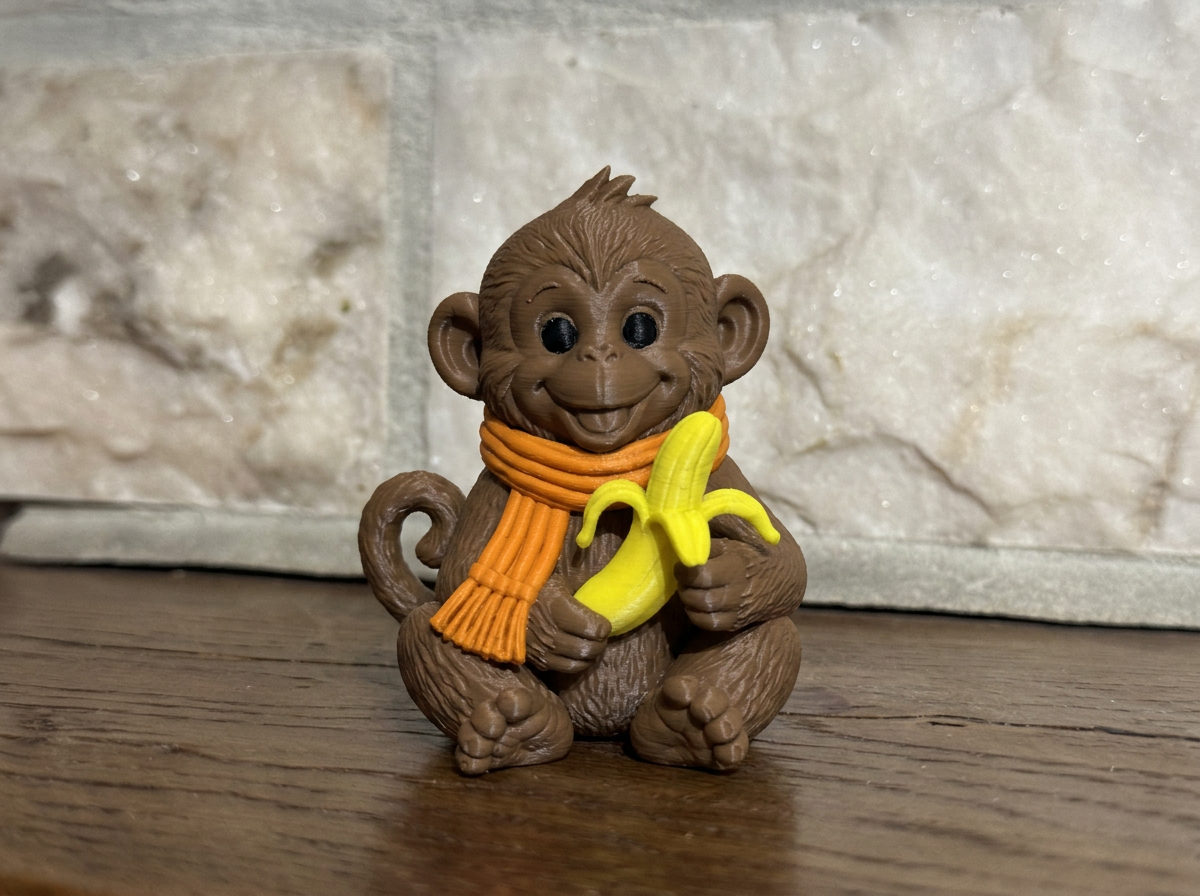Fireside Friends Monkey figurine
