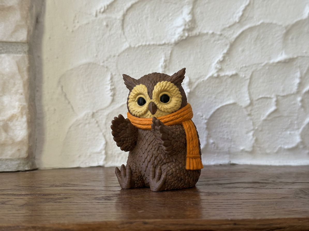 Fireside Friends Owl figurine