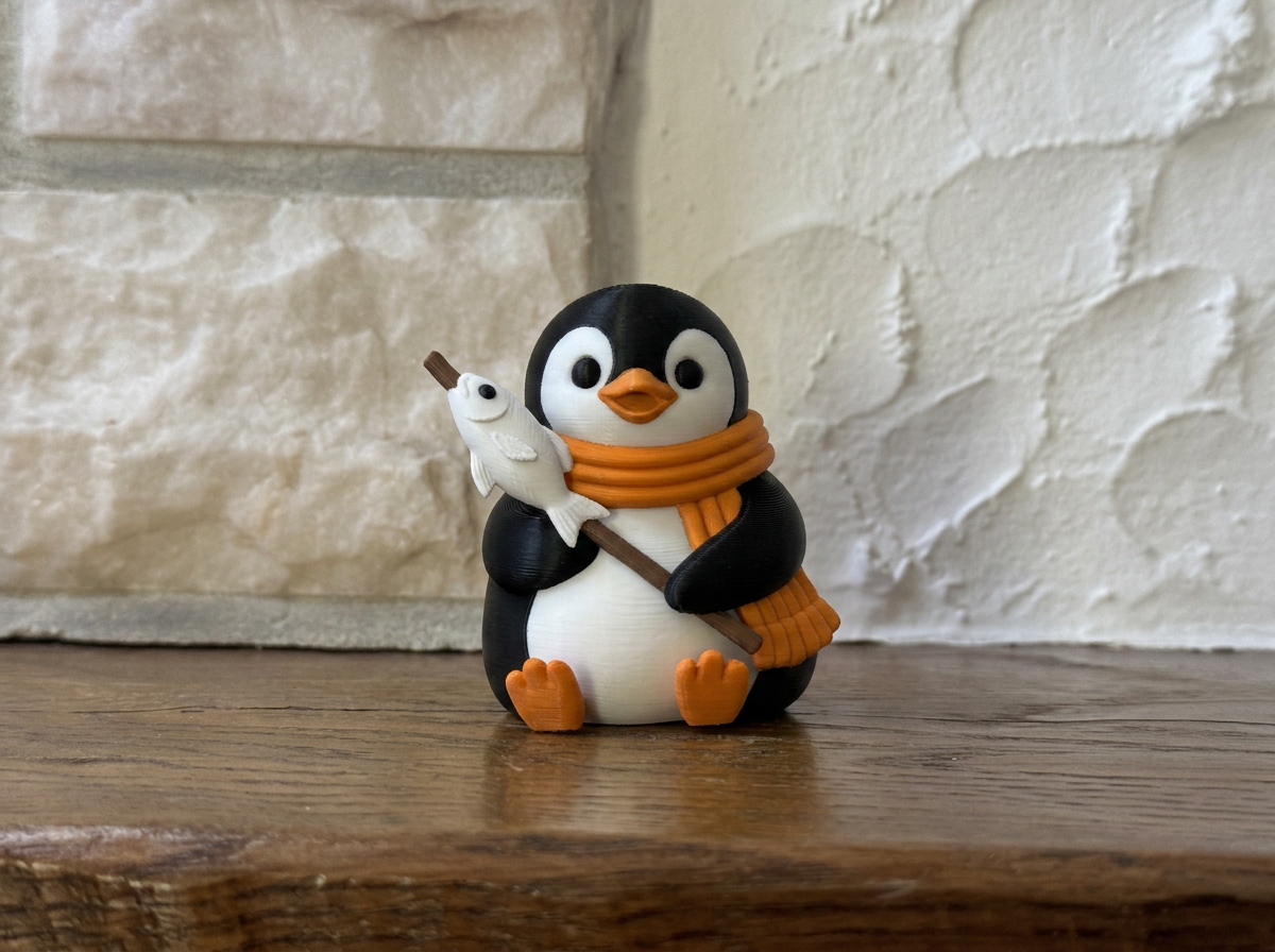 Fireside Friends Penguin figurine