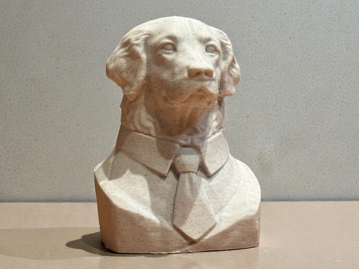 Golden Retriever Executive Bust sculpture