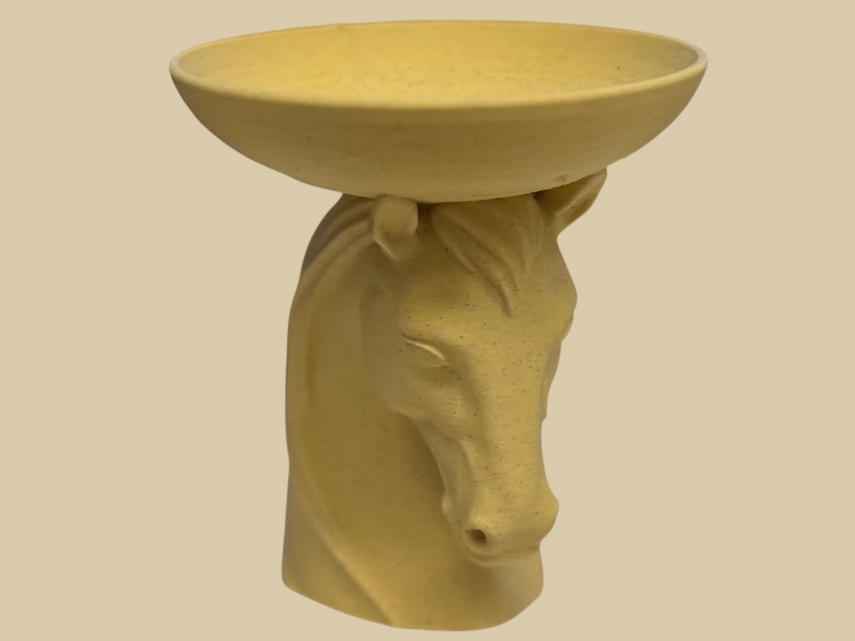 Horse Head Trinket Bowl sculpture