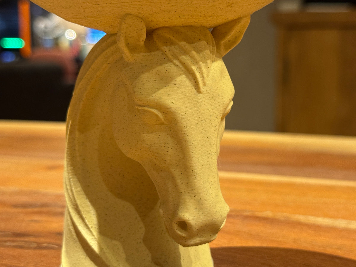 Horse Head Trinket Bowl sculpture