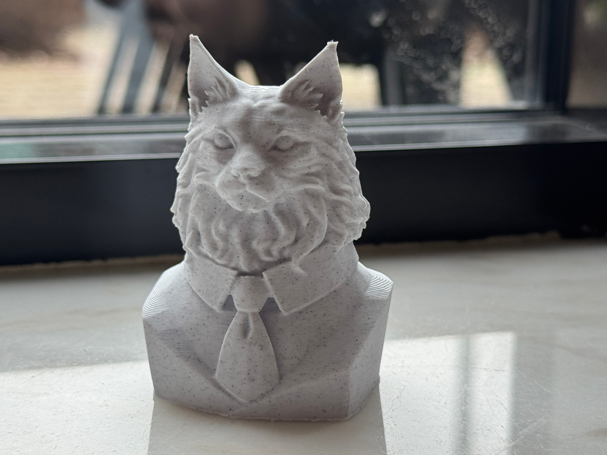 Maine Coon Executive Bust sculpture