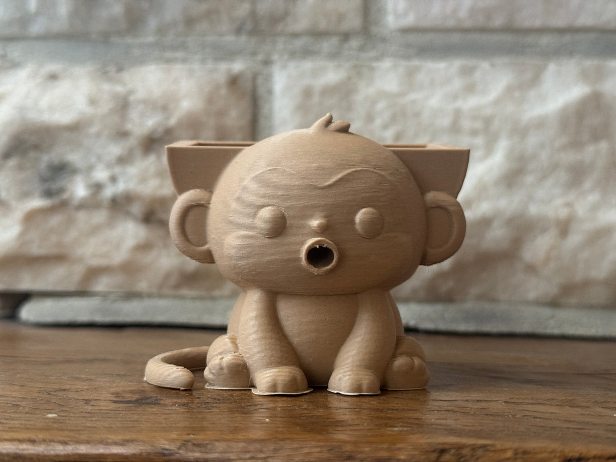 Momo the Sitting Monkey Sponge Holder